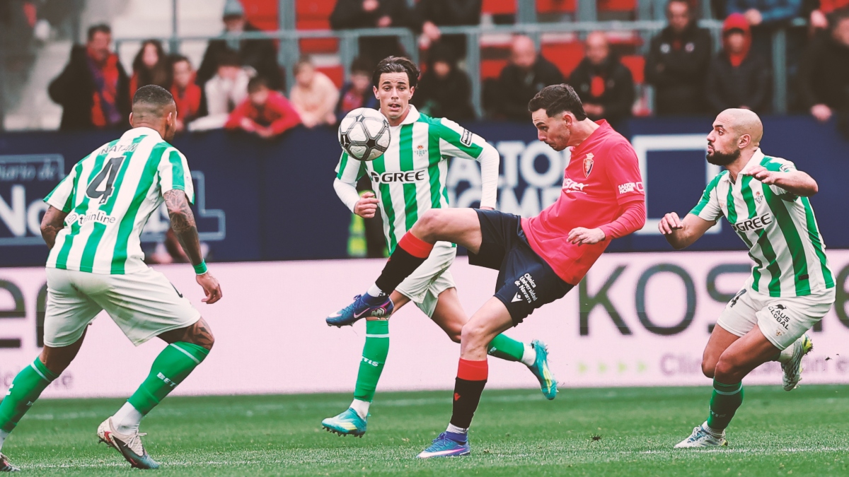 Οσασούνα και Μπέτις μοιράστηκαν βαθμούς και εντυπώσεις